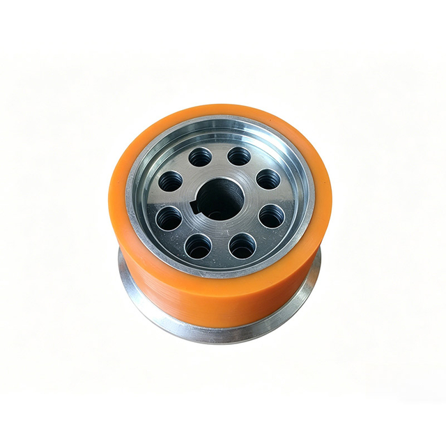 Customized Heavy Duty Polyurethane Industrial Wheels 95 A Shore Hardness PU Wheel
