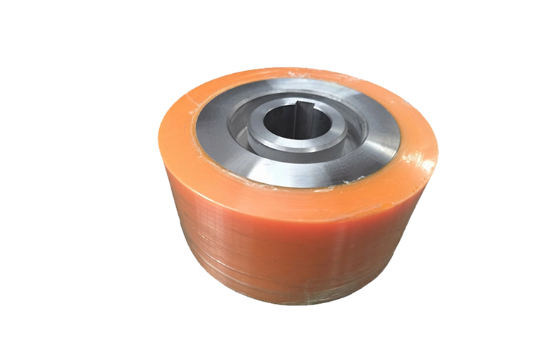 Heavy Duty Press-on Polyurethane Tired Wheels High Load Industrial PU Wheels