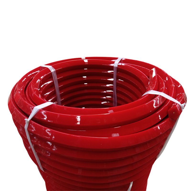 Polyurethane Pentagon Belt Design Suitable For Transmission Equipment Customized Color Options