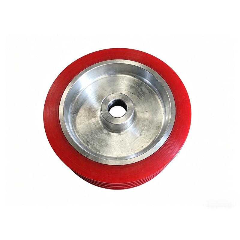 Customized Heavy Duty Polyurethane Industrial Wheels 95 A Shore Hardness PU Wheel