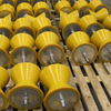 Polyurethane V Grooved Pipe Rollers for Pipe Line Conveyor Systems